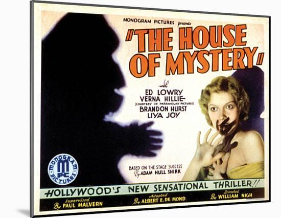 House Of Mystery - 1934 II-null-Mounted Giclee Print