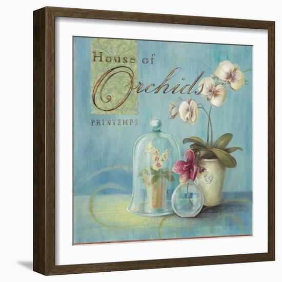 House of Orchids-Angela Staehling-Framed Art Print