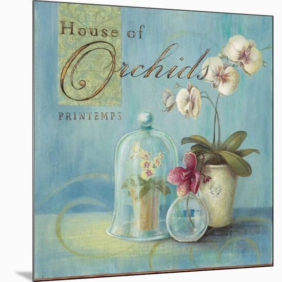 House of Orchids-Angela Staehling-Mounted Art Print