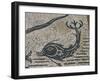 House of Orpheus, Mosaic with Orpheus Surrounded by Animals-null-Framed Giclee Print