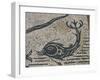 House of Orpheus, Mosaic with Orpheus Surrounded by Animals-null-Framed Giclee Print