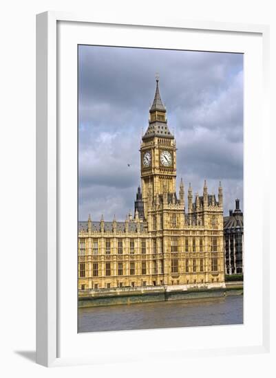 House of Parliament and Big Ben-Massimo Borchi-Framed Photographic Print