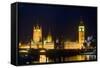 House of Parliament in London-Massimo Borchi-Framed Stretched Canvas