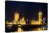 House of Parliament in London-Massimo Borchi-Stretched Canvas