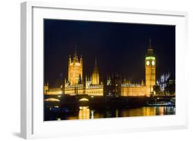 House of Parliament in London-Massimo Borchi-Framed Photographic Print