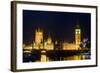 House of Parliament in London-Massimo Borchi-Framed Photographic Print