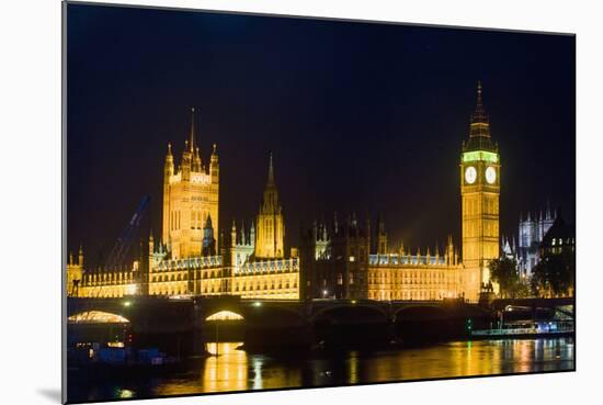 House of Parliament in London-Massimo Borchi-Mounted Photographic Print