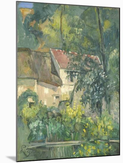 House of Père Lacroix, 1873-Paul Cezanne-Mounted Giclee Print