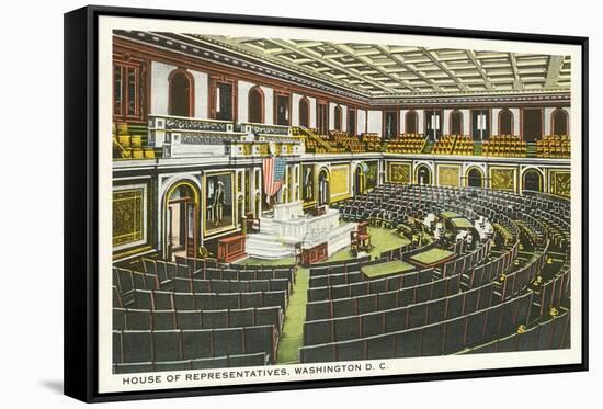House of Representatives, Washington D.C.-null-Framed Stretched Canvas