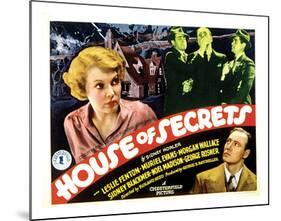 House Of Secrets - 1936 I-null-Mounted Giclee Print