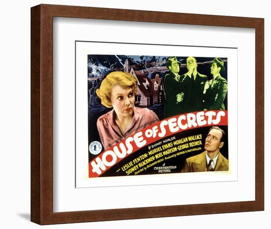 House Of Secrets - 1936 I-null-Framed Giclee Print