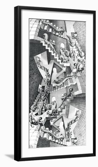 House of Stairs-M^ C^ Escher-Framed Art Print