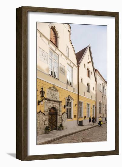 House of the Brotherhood of Black Heads, Old Town, UNESCO World Heritage Site, Tallinn, Estonia, Eu-Ben Pipe-Framed Photographic Print