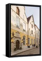 House of the Brotherhood of Black Heads, Old Town, UNESCO World Heritage Site, Tallinn, Estonia, Eu-Ben Pipe-Framed Stretched Canvas