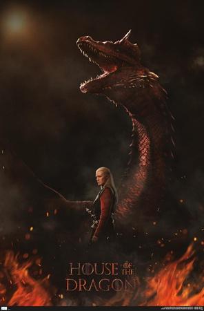 House Of The Dragon Daemon Dragon One Sheet Prints Allposters Com