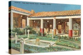 House of the Golden Cupids, Pompeii, Italy-null-Stretched Canvas