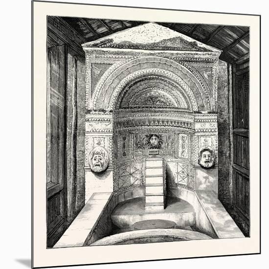 House of the Large Fountain Pompeii-null-Mounted Giclee Print