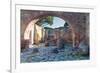 House of the Millstones, Ostia Antica archaeological site, Ostia, Rome province, Latium (Lazio)-Nico Tondini-Framed Photographic Print