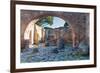 House of the Millstones, Ostia Antica archaeological site, Ostia, Rome province, Latium (Lazio)-Nico Tondini-Framed Photographic Print