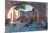 House of the Millstones, Ostia Antica archaeological site, Ostia, Rome province, Latium (Lazio)-Nico Tondini-Mounted Photographic Print
