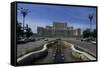 House of the People and Boulevard Unirii, Bucharest, Romania-Charles Bowman-Framed Stretched Canvas