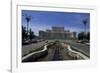 House of the People and Boulevard Unirii, Bucharest, Romania-Charles Bowman-Framed Photographic Print