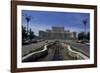 House of the People and Boulevard Unirii, Bucharest, Romania-Charles Bowman-Framed Photographic Print