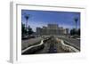 House of the People and Boulevard Unirii, Bucharest, Romania-Charles Bowman-Framed Photographic Print