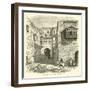 "House of the Rich Man", at Jerusalem-null-Framed Giclee Print
