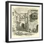 "House of the Rich Man", at Jerusalem-null-Framed Giclee Print