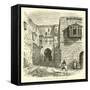 "House of the Rich Man", at Jerusalem-null-Framed Stretched Canvas