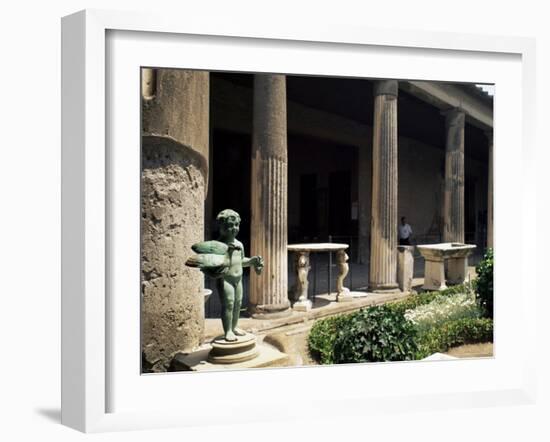 House of the Vettii, Pompeii, Unesco World Heritage Site, Campania, Italy-G Richardson-Framed Photographic Print