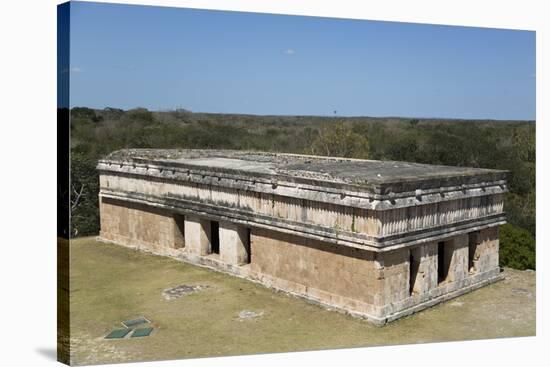 House of Turtles, Uxmal Mayan Archaeological Site, Yucatan, Mexico, North America-Richard Maschmeyer-Stretched Canvas