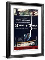 House of Usher, (aka the Fall of the House of Usher), 1960-null-Framed Art Print