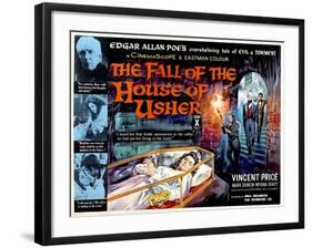 House of Usher, (aka the Fall of the House of Usher), 1960-null-Framed Art Print