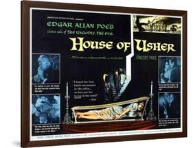 House of Usher, (aka the Fall of the House of Usher), 1960-null-Framed Photo