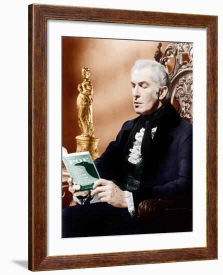 House of Usher, Vincent Price 1960-null-Framed Photo