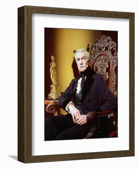 House of Usher, Vincent Price, 1960-null-Framed Art Print