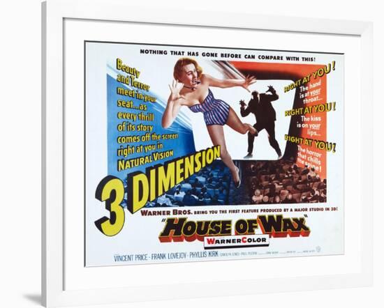 House of Wax, 1953-null-Framed Giclee Print