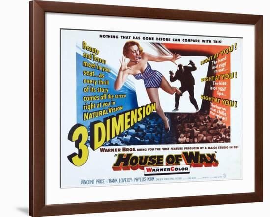 House of Wax, 1953-null-Framed Giclee Print