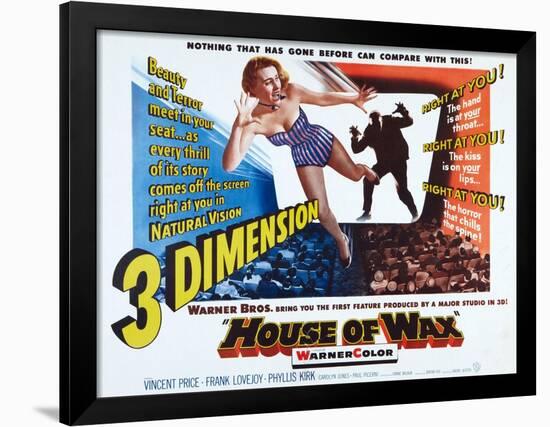 House of Wax, 1953-null-Framed Giclee Print