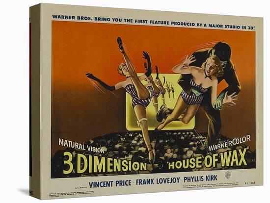 House of Wax, 1953-null-Stretched Canvas