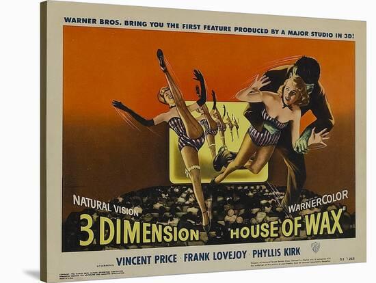 House of Wax, 1953-null-Stretched Canvas