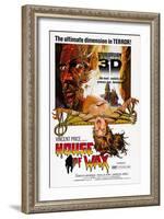 House of Wax, Vincent Price, 1953-null-Framed Art Print