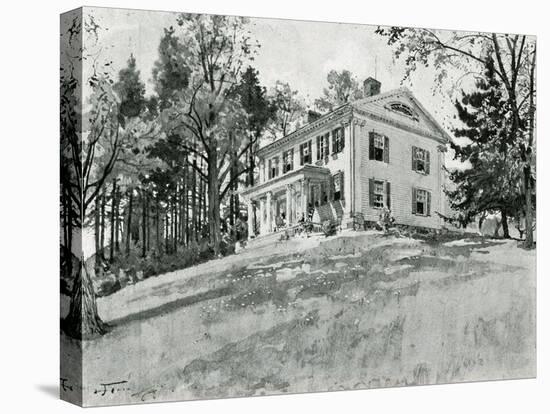 House of William Cullen Bryant-Harry Fenn-Stretched Canvas