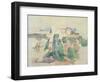 House on a Hill Close to Aix En Provence-Paul Cézanne-Framed Giclee Print