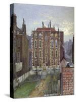 House on Austin Friars Street, City of London, 1881-John Crowther-Stretched Canvas