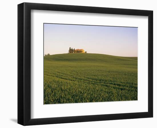 House on Grassy Hill-Dennis Degnan-Framed Photographic Print