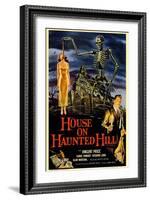 House On Haunted Hill, 1958-null-Framed Art Print