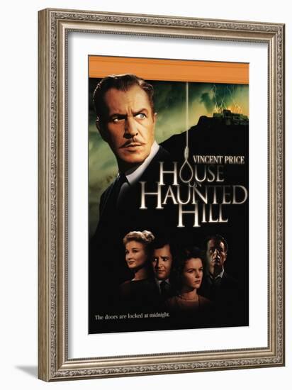 House On Haunted Hill, 1958-null-Framed Art Print